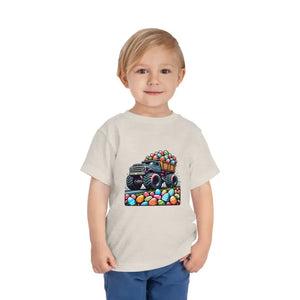 Toddler Short Sleeve Airlume Combed Cotton Jersey Tee - Dipaliz - Heather Dust / 2t - Baby & Tops