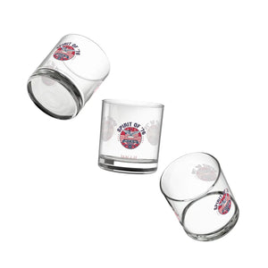 Spirit of ?76 10oz Rocks Glass - Patriotic Eagle Whiskey Tumbler - Tumblers