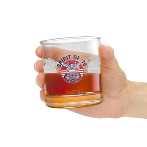 Spirit of ?76 10oz Rocks Glass - Patriotic Eagle Whiskey Tumbler - Tumblers