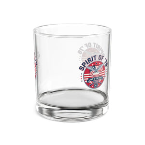 Spirit of ?76 10oz Rocks Glass - Patriotic Eagle Whiskey Tumbler - Tumblers