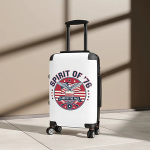 Spirit of ?76 Suitcase - Patriotic Eagle Carry-on (land the Free) - Suitcases