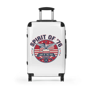 Spirit of ?76 Suitcase - Patriotic Eagle Carry-on (land the Free) - Suitcases