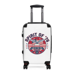 Spirit of ?76 Suitcase - Patriotic Eagle Carry-on (land the Free) - Suitcases