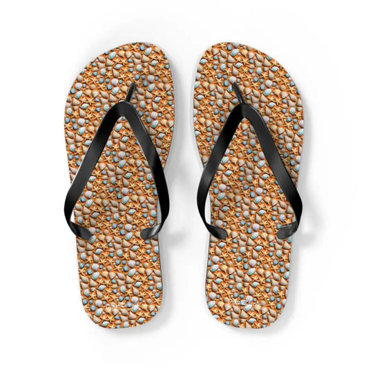 Splash Into Summer With Starfish Unisex Flip Flops - Shoes