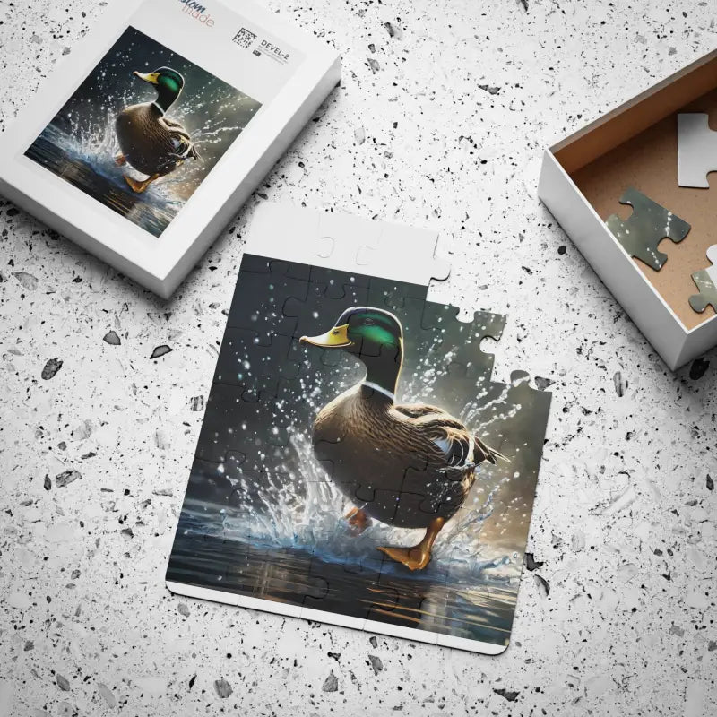 Splashing Duck 30-piece Puzzle - Perfectly Captivating for Kids