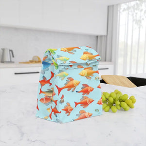 Polyester Lunch Bag - Bold Colorful Meal Carrier - Dipaliz - 11.75’’ × 7.25’’ 4.75’’ - Boxes & Totes