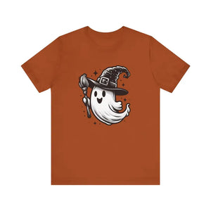 Ghost Tee Spook-tacular Unisex Jersey Halloween Broomstick - Dipaliz - T-shirts