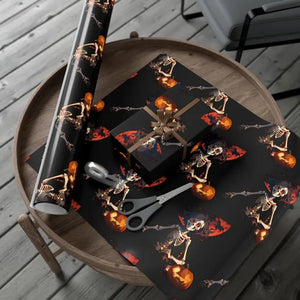 Scary Pumpkin Gift Wrap Papers Bold Fashion Style - Dipaliz - Wrapping Paper