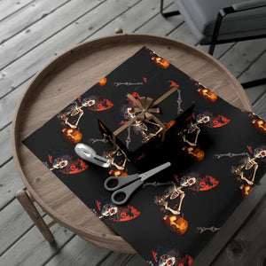 Scary Pumpkin Gift Wrap Papers Bold Fashion Style - Dipaliz - Wrapping Paper
