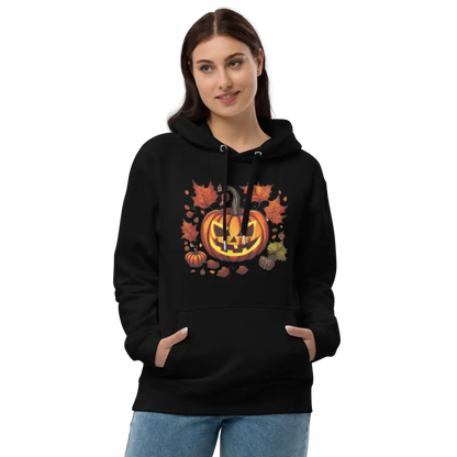 Spooktacular Style Premium Eco Hoodie for Halloween Fans - s Hoodies