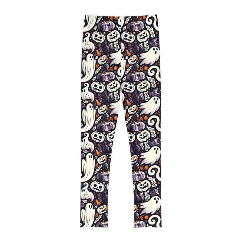 Dipaliz’s Ghosts: Spooky Season Halloween Leggings for Youth - Kids Clothes