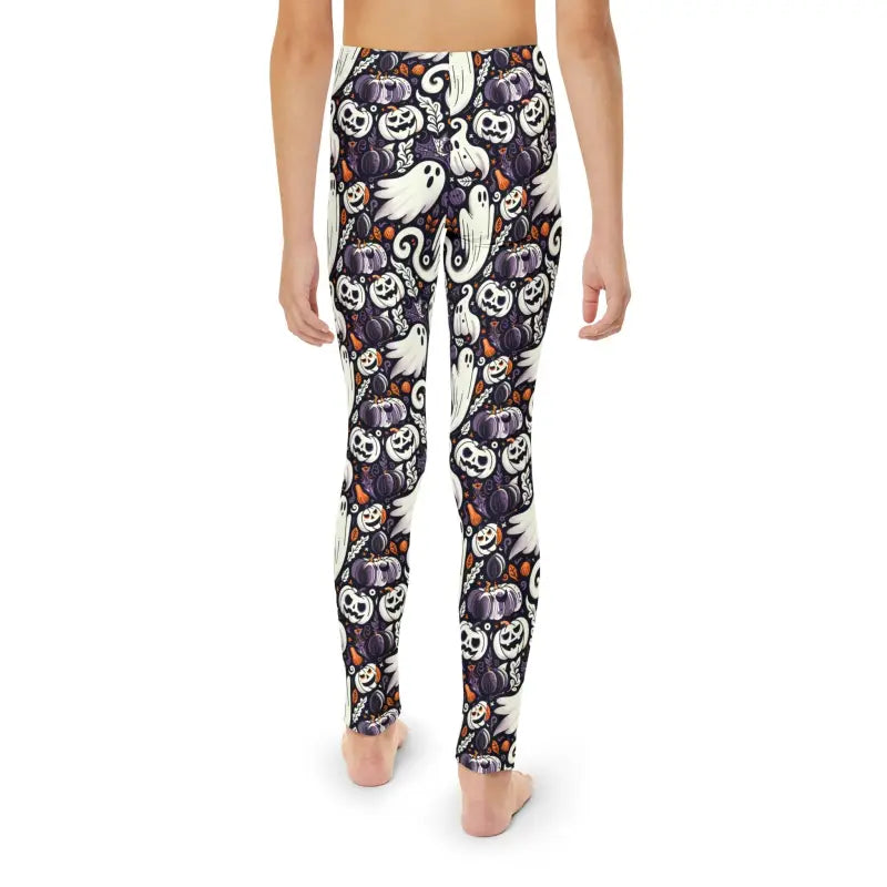 Dipaliz’s Ghosts: Spooky Season Halloween Leggings for Youth - Kids Clothes