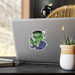 Frankenstein Halloween Vinyl Decals - Spooky Kiss-cut Style - Dipaliz - Home Decor