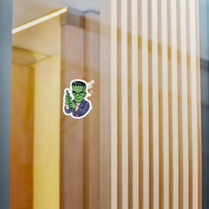 Frankenstein Halloween Vinyl Decals - Spooky Kiss-cut Style - Dipaliz - Home Decor