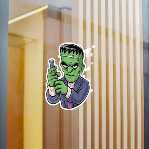 Frankenstein Halloween Vinyl Decals - Spooky Kiss-cut Style - Dipaliz - Home Decor