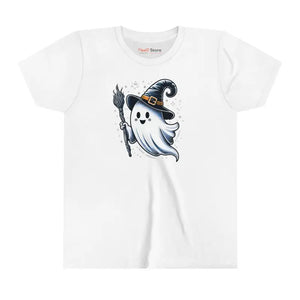 Spook-tacular Youth Short Sleeve Tee - Super Comfy Ghostly Fun - Dipaliz - White / s - T-shirts