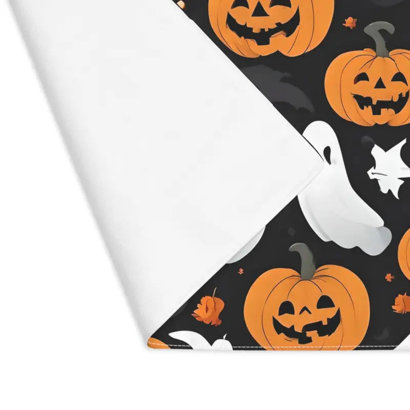 Spooky Halloween Jack o Lanterns Placemats for Festive Fun - 18’’ × 14’’ Home Decor