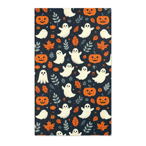 Spooky Jack-o-lantern Area Rugs - Polyester Chenille - Dipaliz