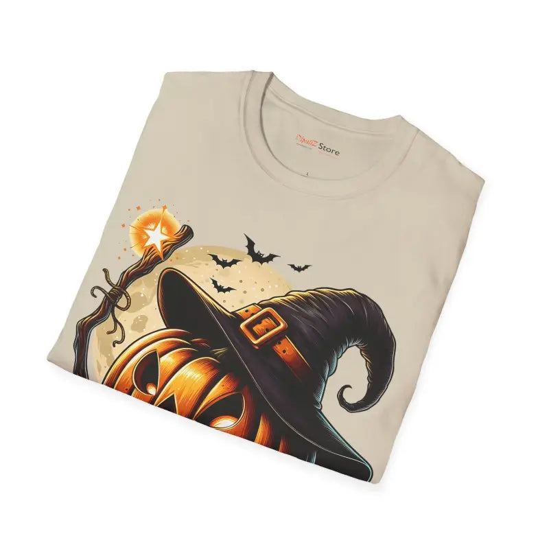 Spooky Jack o Lantern Unisex Softstyle Tee - T-shirt