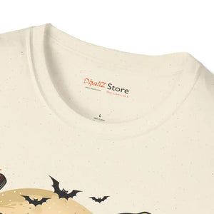 Scary Jack o Lantern Unisex Softstyle Halloween Tee - Dipaliz - T-shirts