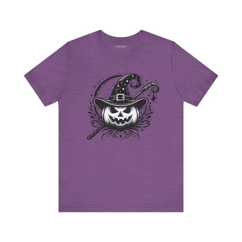 Spooky Jack O’lantern Unisex Jersey Short Sleeve Tee - T-shirt