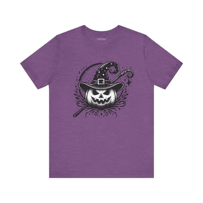 Spooky Jack O’lantern Unisex Jersey Short Sleeve Tee - T-shirt