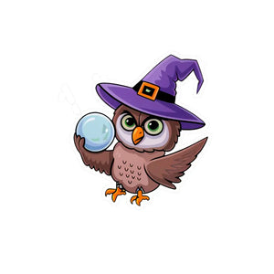 Spooktacular Owl Vinyl Decals Kiss-cut Halloween Decor - Dipaliz - 6’’ x 8’’ / Satin - Home