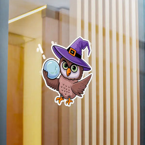 Spooktacular Owl Vinyl Decals Kiss-cut Halloween Decor - Dipaliz - 8’’ x 10’’ / Satin - Home