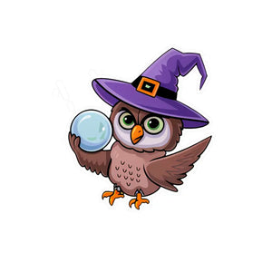 Spooktacular Owl Vinyl Decals Kiss-cut Halloween Decor - Dipaliz - Home