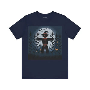 Spooky Scarecrow Unisex Jersey Short Sleeve Tee - Dipaliz - T-shirts