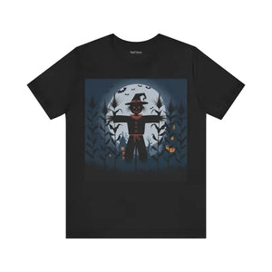 Spooky Scarecrow Unisex Jersey Short Sleeve Tee - Dipaliz - T-shirts