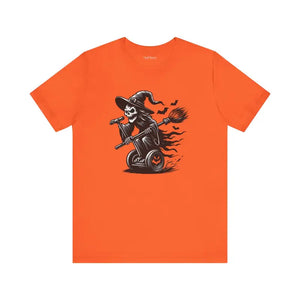 Scary Ghost Segway Jersey Short Sleeve Tee - Halloween Fun - Dipaliz - T-shirts