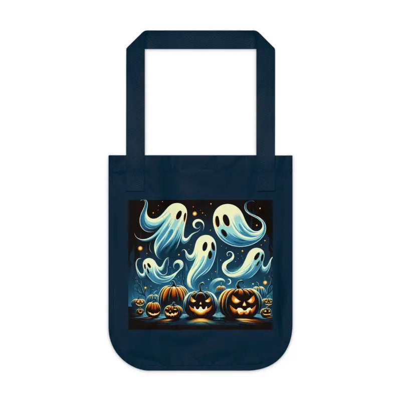 Dipaliz Canvas Tote: Eco-friendly Spooky Vibes - Bags