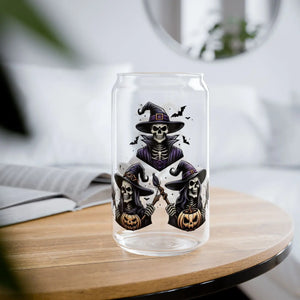 Witch Sipper Glass with Gasket-push Bamboo Lid - Dipaliz - Tumblers