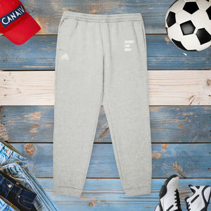 Unisex Fleece Joggers - Sporty Chic Comfort - Dipaliz - Grey Heather / Xs