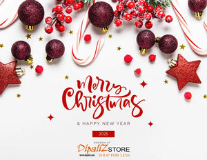 Dipaliz Merry Christmas Gift Card - Spread Holiday Cheer Magic - Cards