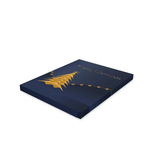 Christmas Tree Greeting Cards - Festive Holiday Joy - Dipaliz - & Note