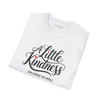 Rock Kindness with our Unisex Softstyle Tee – Spread Good Vibes - T-shirt