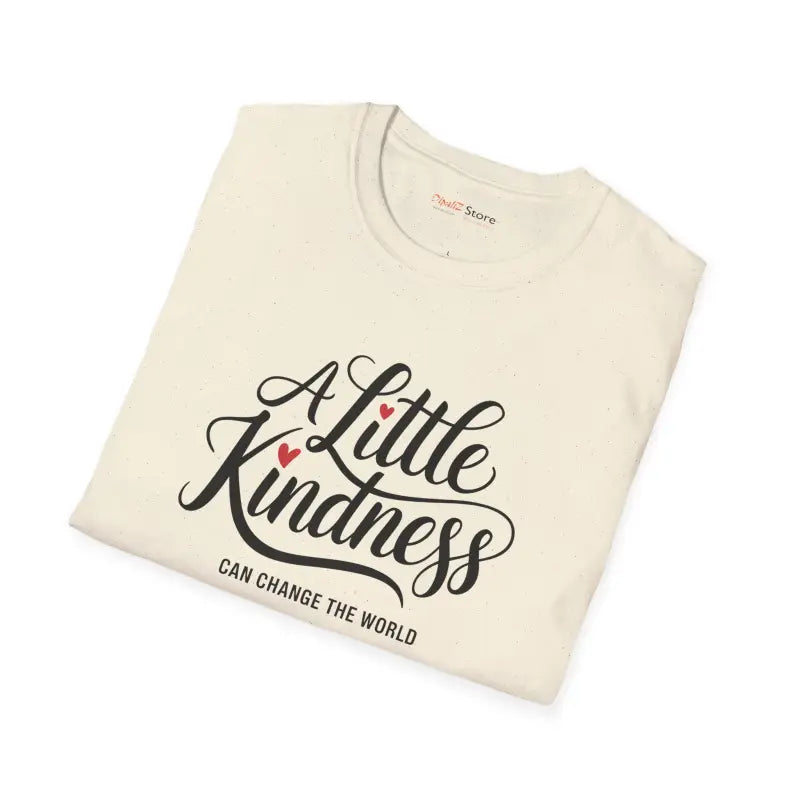 Rock Kindness with our Unisex Softstyle Tee – Spread Good Vibes - T-shirt