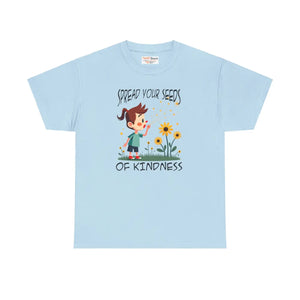 Unisex Heavy Cotton Tee - Spread Kindness - Dipaliz - T-shirts - s