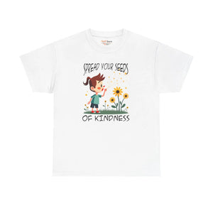 Unisex Heavy Cotton Tee - Spread Kindness - Dipaliz - T-shirts - s