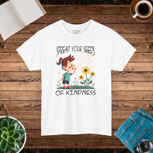Unisex Heavy Cotton Tee - Spread Kindness - Dipaliz - T-shirts - s