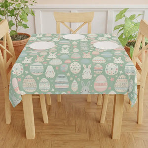 One Sided Print Tablecloth Spring Floral Celebration - Dipaliz - Size / White - Tablecloths