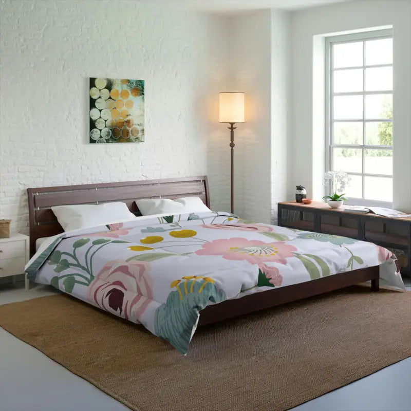 Spring Floral Bliss: Elevate your Style with Dipaliz Blanket - 104’’ × 88’’ Home Decor