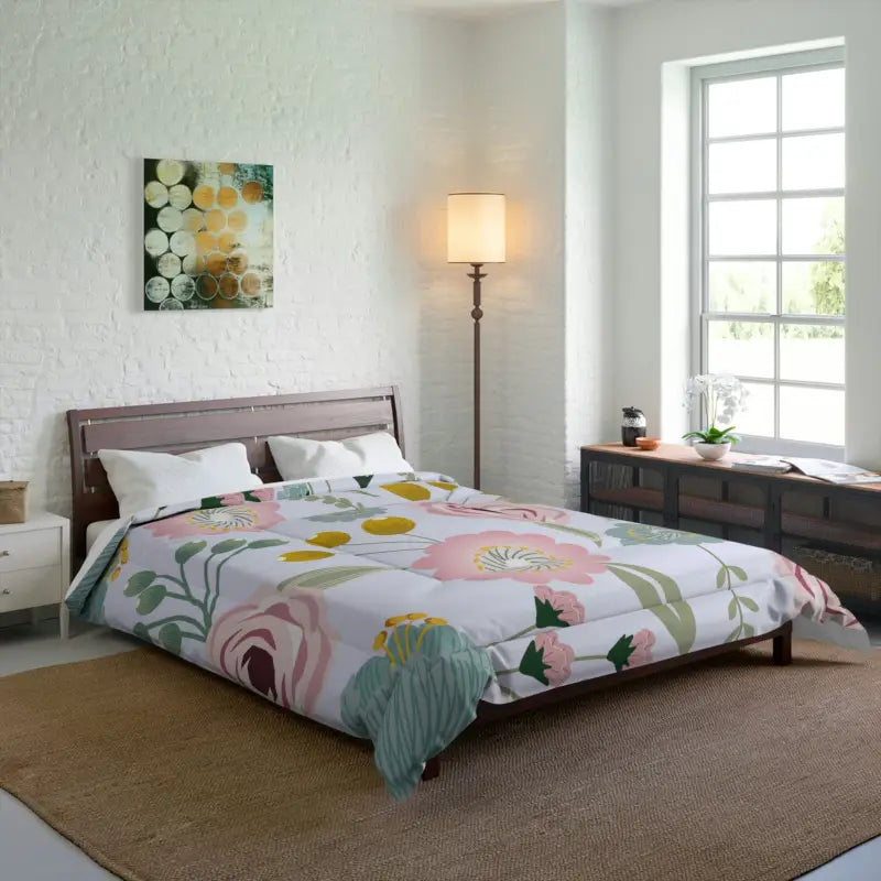 Spring Floral Bliss: Elevate your Style with Dipaliz Blanket - Home Decor