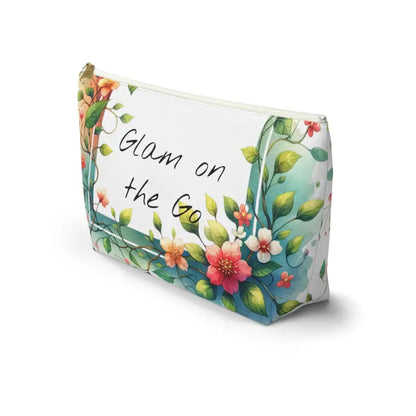 Bloom in Style with our Spring Flowers Accessory Pouch - Bags