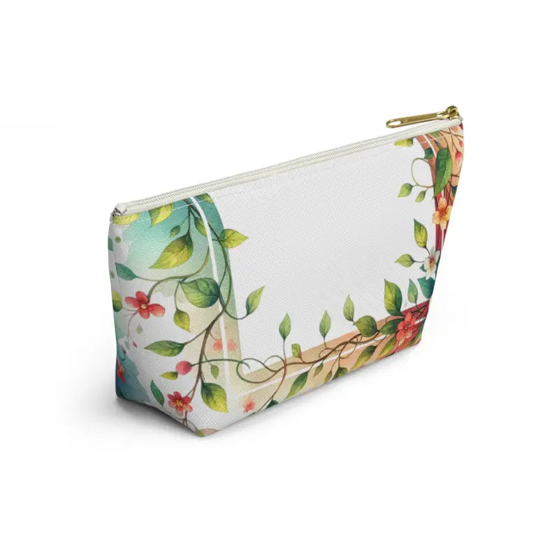 Bloom in Style with our Spring Flowers Accessory Pouch - Bags