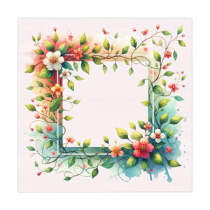 Spring Flowers Square Tablecloth – Polyester - Dipaliz - Tablecloths