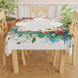 Spring Flowers Square Tablecloth – Polyester - Dipaliz - Tablecloths