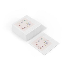 White Coined Napkins - Three Ply Party Essential - Dipaliz - Home Decor
